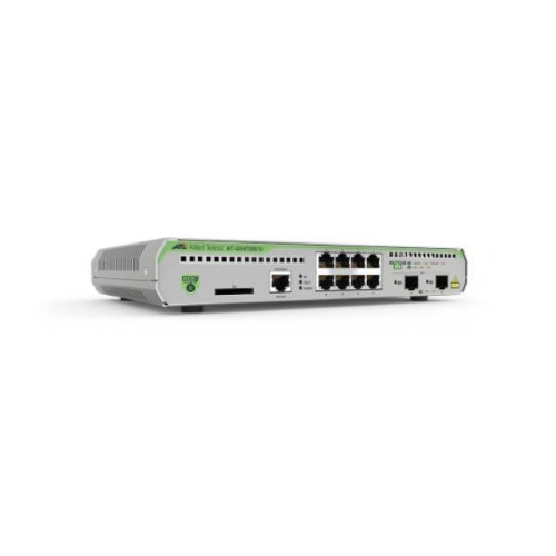 Allied Telesis CentreCOM AT-GS970M/10 - Switch - L3 - gestito - 8 x 10/100/1000 + 2 x SFP (GBIC mini) uplink - desktop